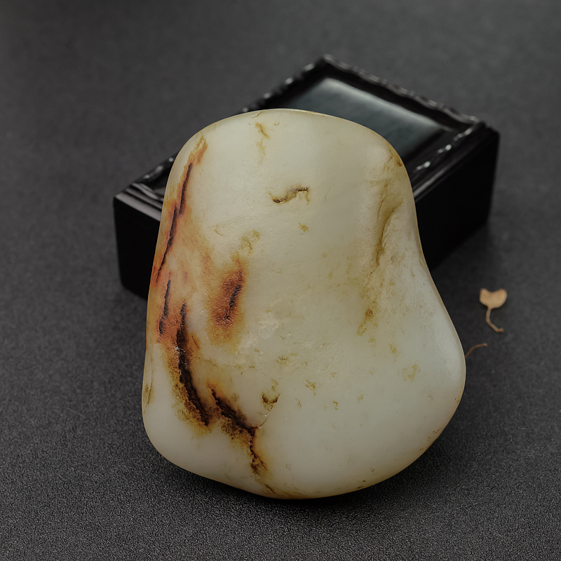 新疆籽料和田玉原石-红掌柜