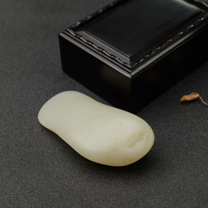 天然和田玉原石-红掌柜