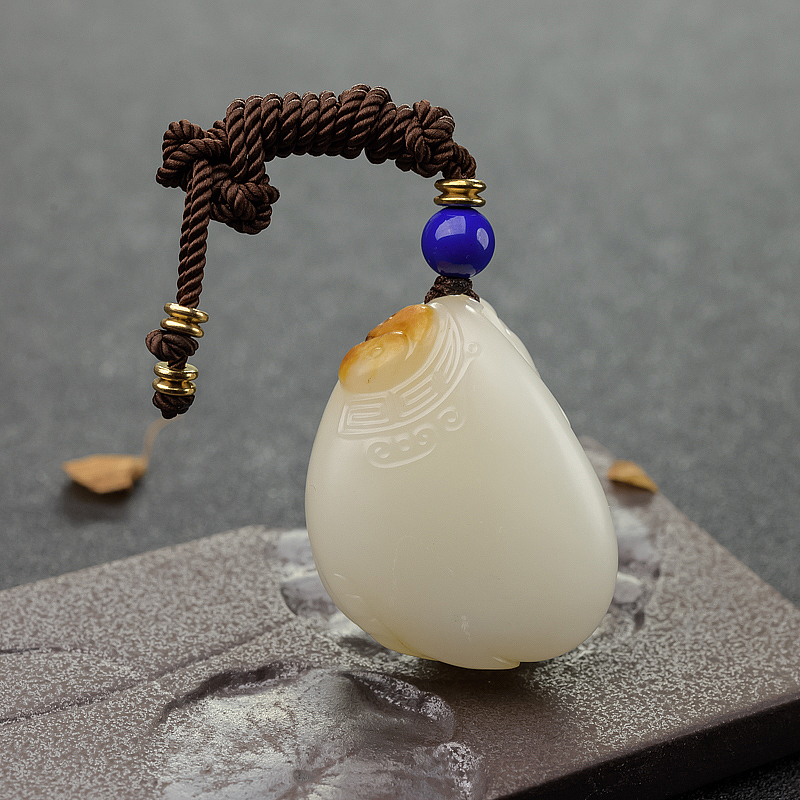 和田玉貔貅吊坠-红掌柜