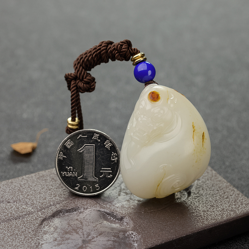 籽料和田玉貔貅-红掌柜