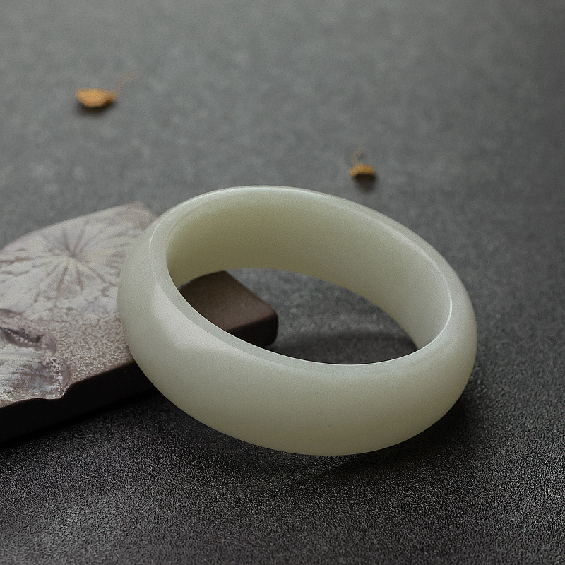 57#新疆和田玉手镯-红掌柜