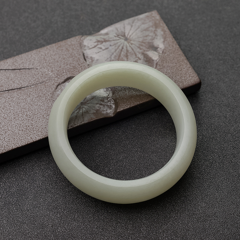 57#和田玉手镯-红掌柜