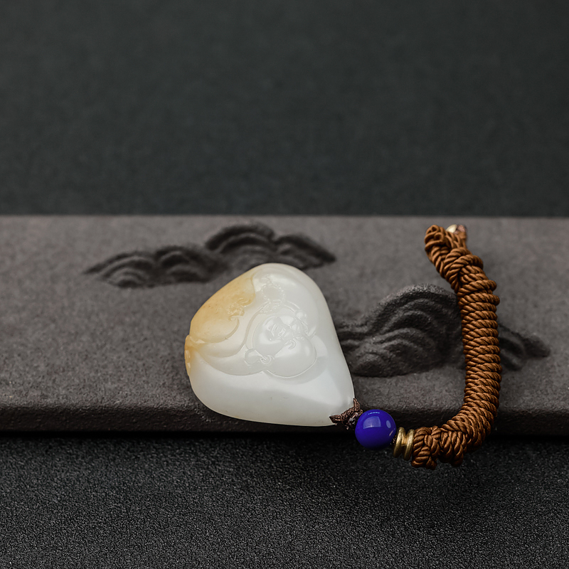 和田玉籽料-红掌柜