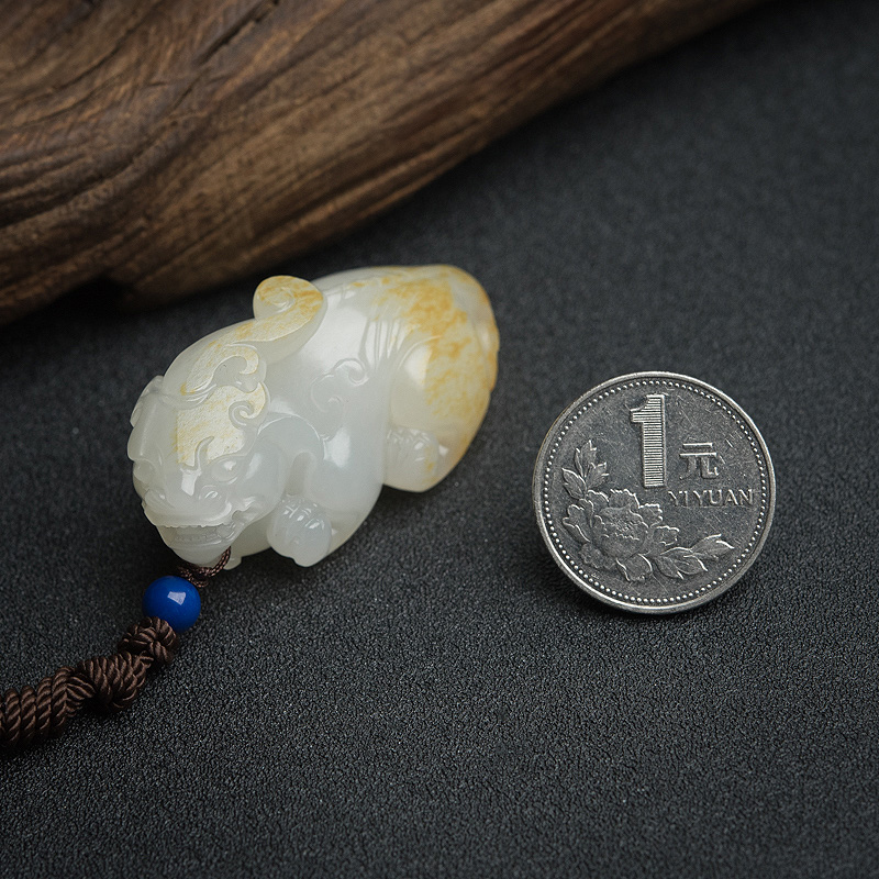 籽料和田玉貔貅-红掌柜