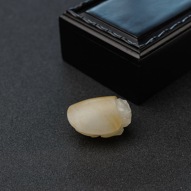 籽料和田玉龙龟吊坠-红掌柜