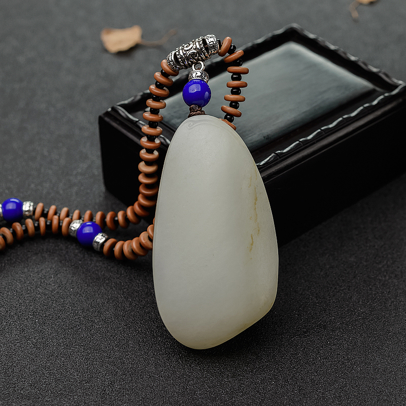 籽料和田白玉观音-红掌柜