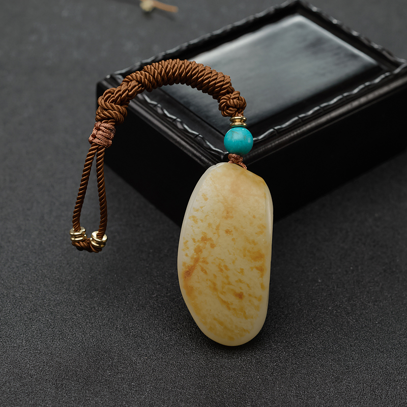 籽料和田白玉大象-红掌柜