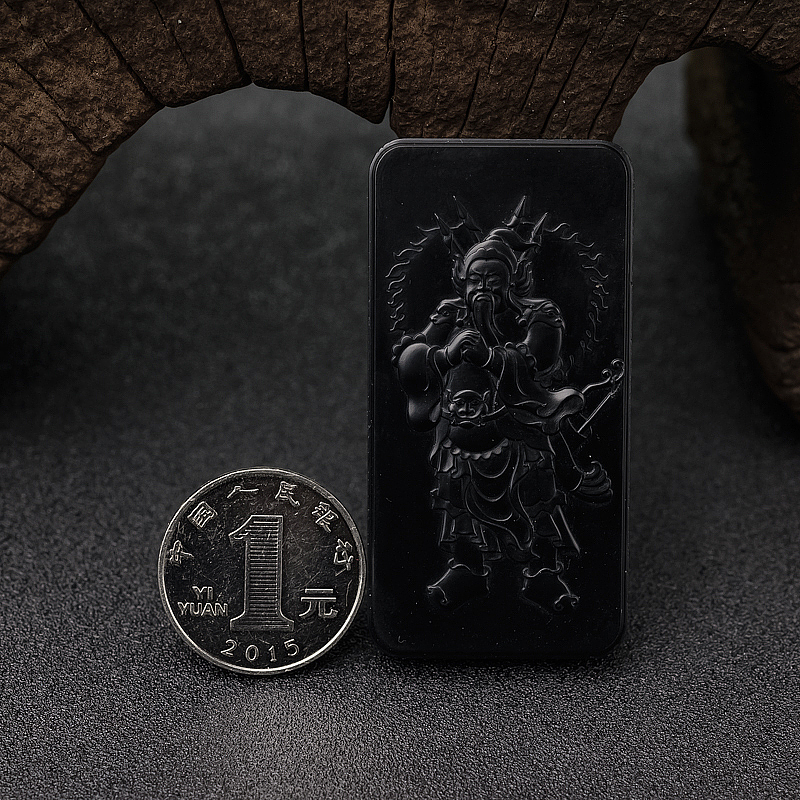 天然新疆和田墨玉山料-红掌柜