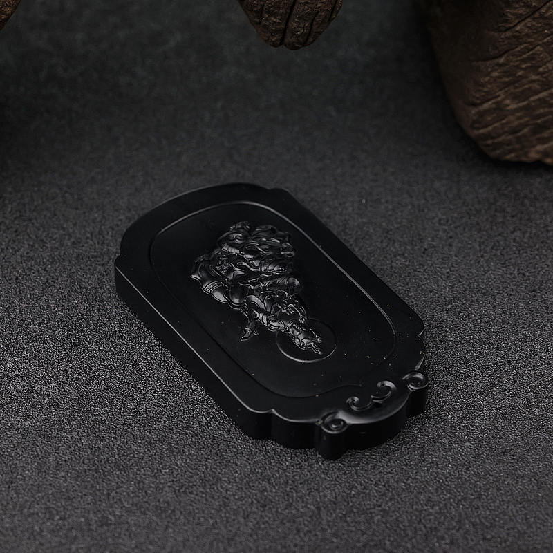 天然新疆和田墨玉-红掌柜