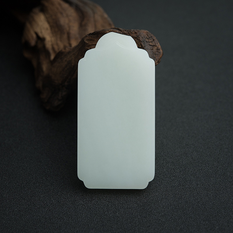 白玉大日如来吊坠-红掌柜