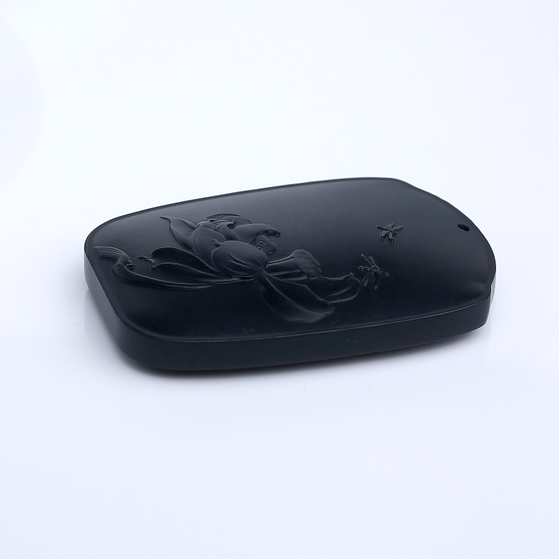 和田山料亭亭玉立吊坠-红掌柜