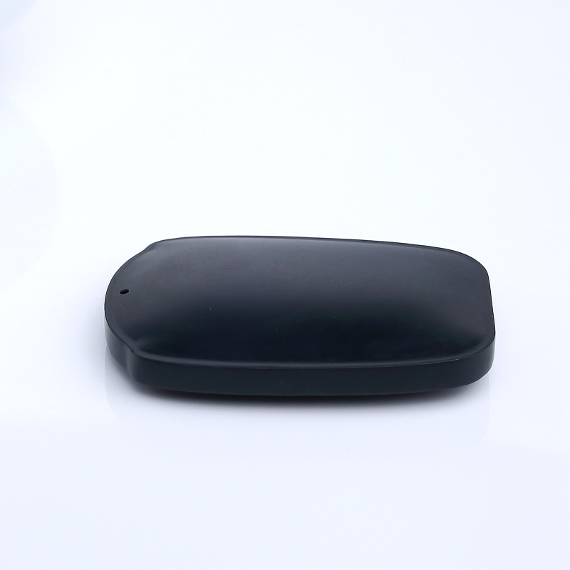 和田墨玉亭亭玉立吊坠-红掌柜