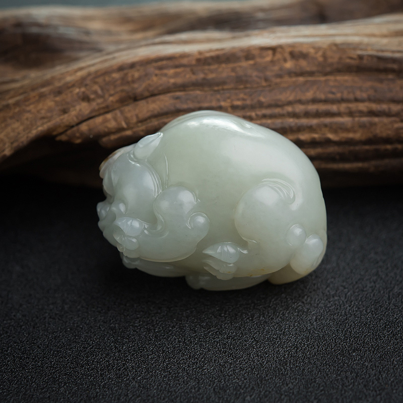 新疆和田玉貔貅吊坠-红掌柜