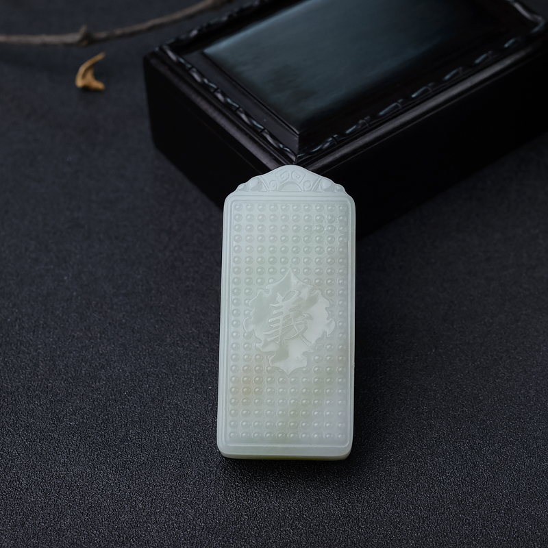 山料和田白玉关公-红掌柜