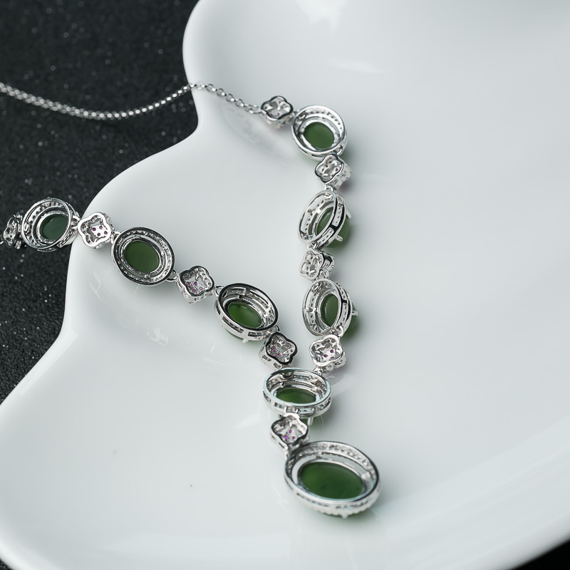 和田碧玉套装-红掌柜