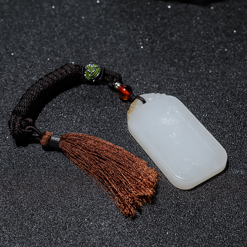 和田白玉一品清廉-红掌柜