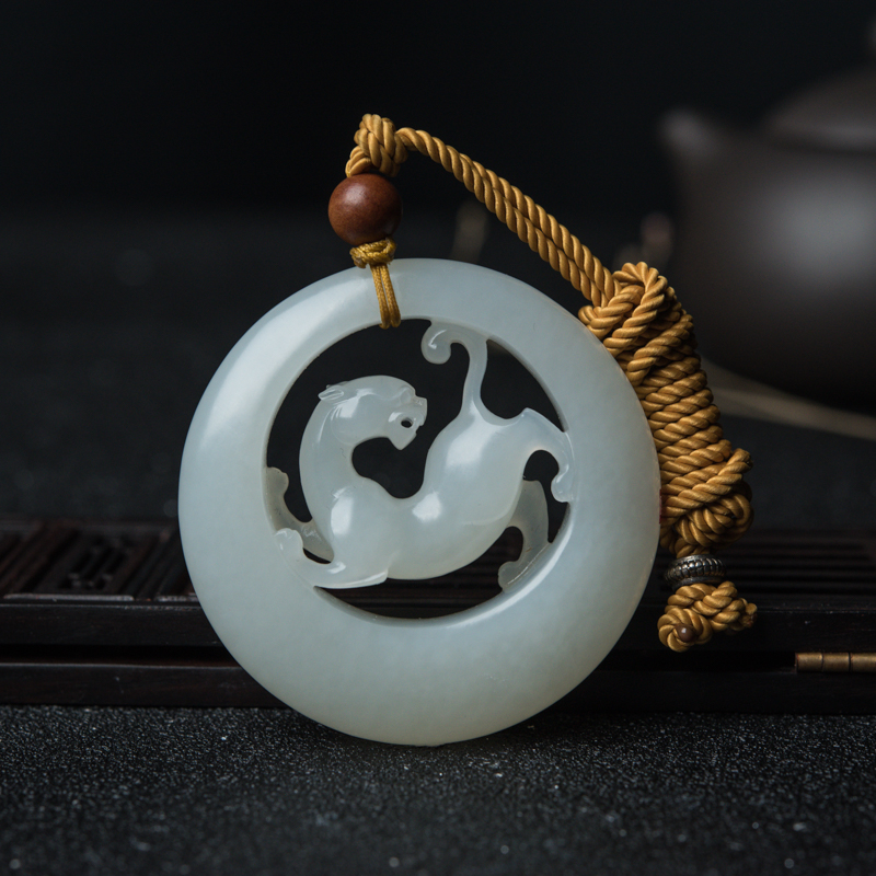 和田玉貔貅吊坠-红掌柜