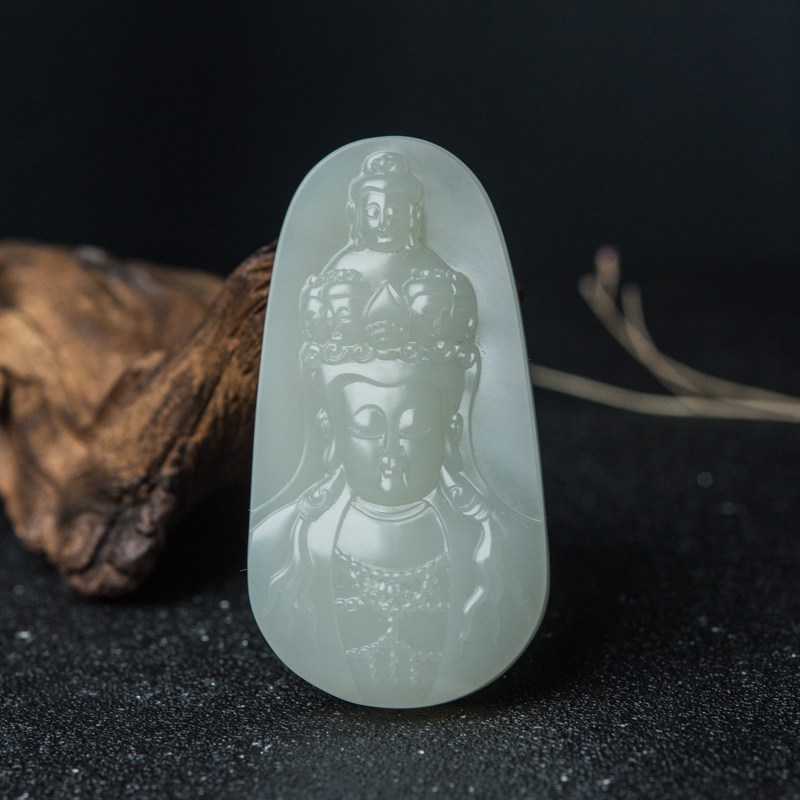 和田玉吊坠-红掌柜