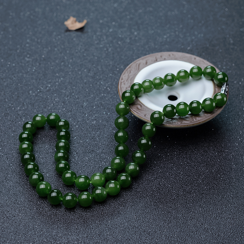 山料和田碧玉项链-红掌柜