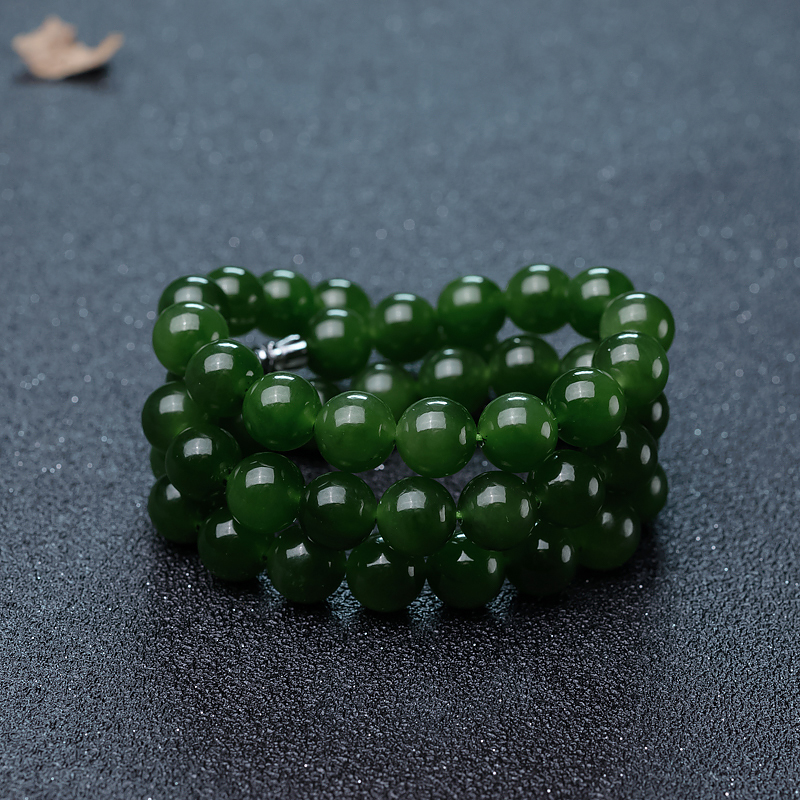 山料和田玉项链-红掌柜