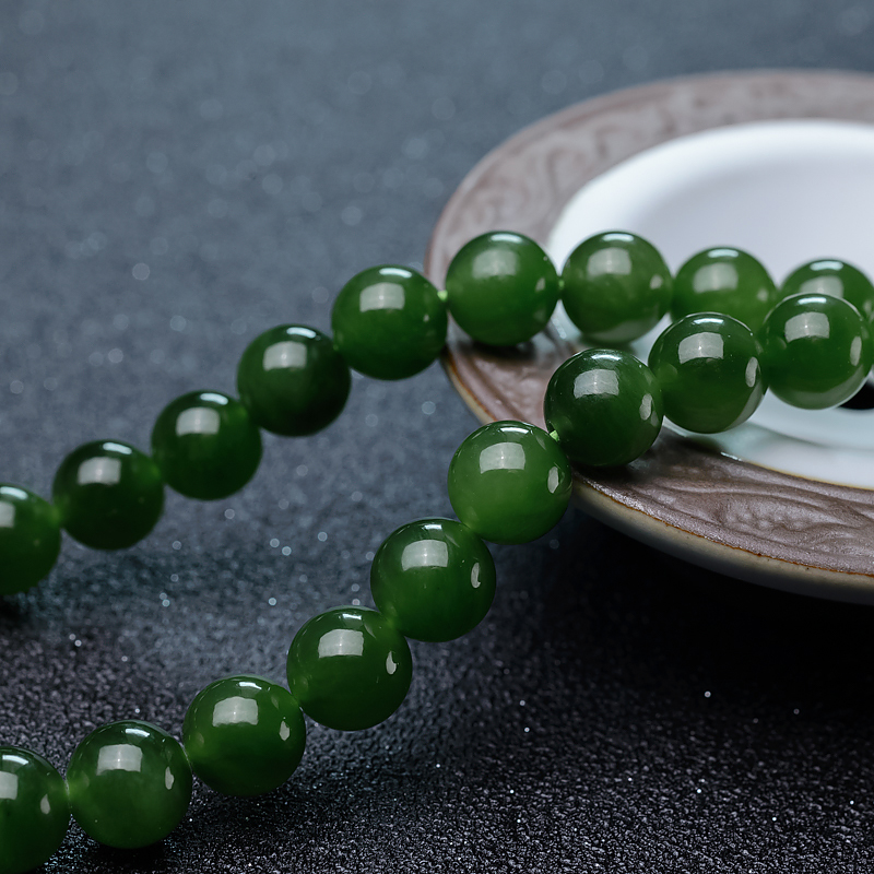 俄罗斯和田玉项链-红掌柜