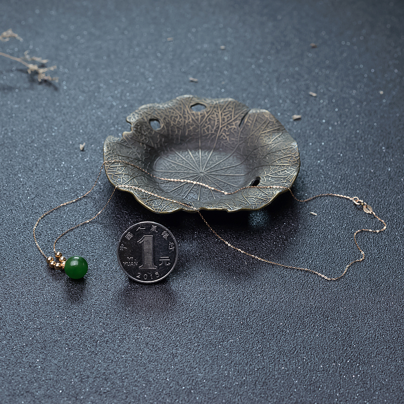 和田碧玉项链-红掌柜