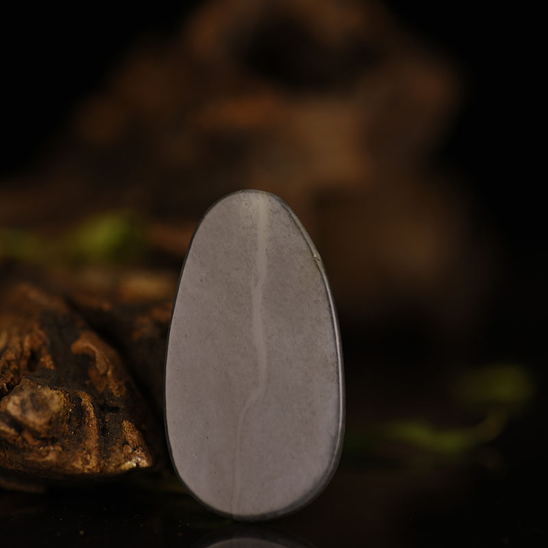 天然和田玉关公吊坠-红掌柜