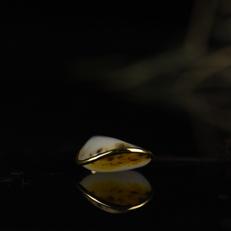 籽料和田白玉吊坠-红掌柜