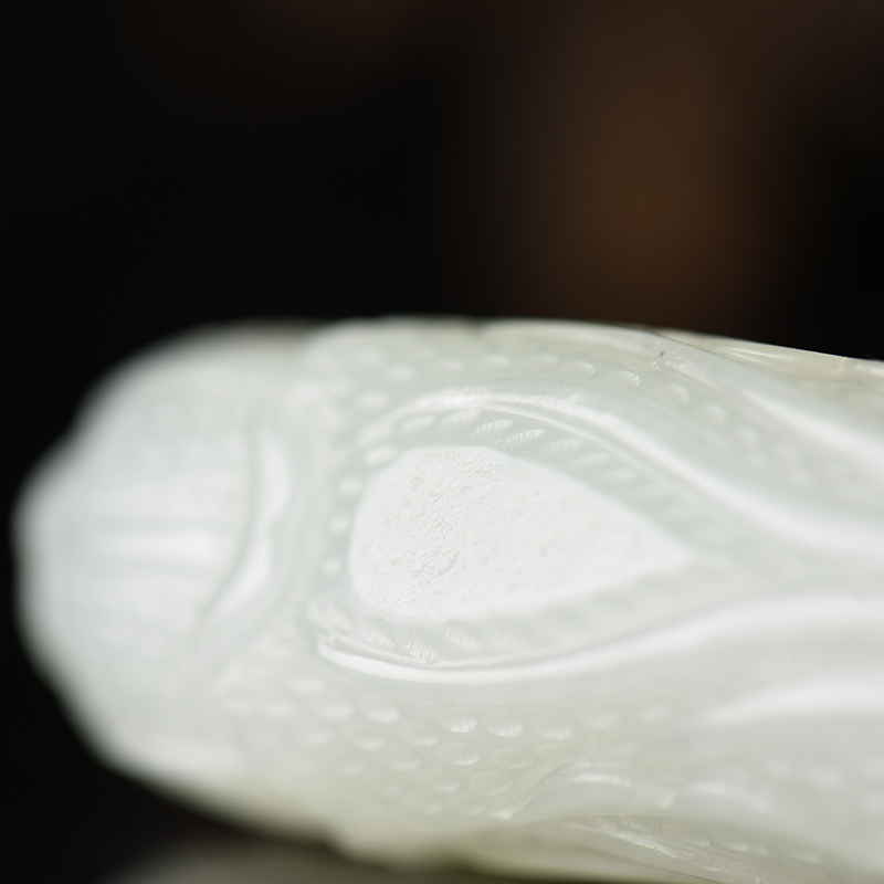 籽料和田白玉吊坠-红掌柜