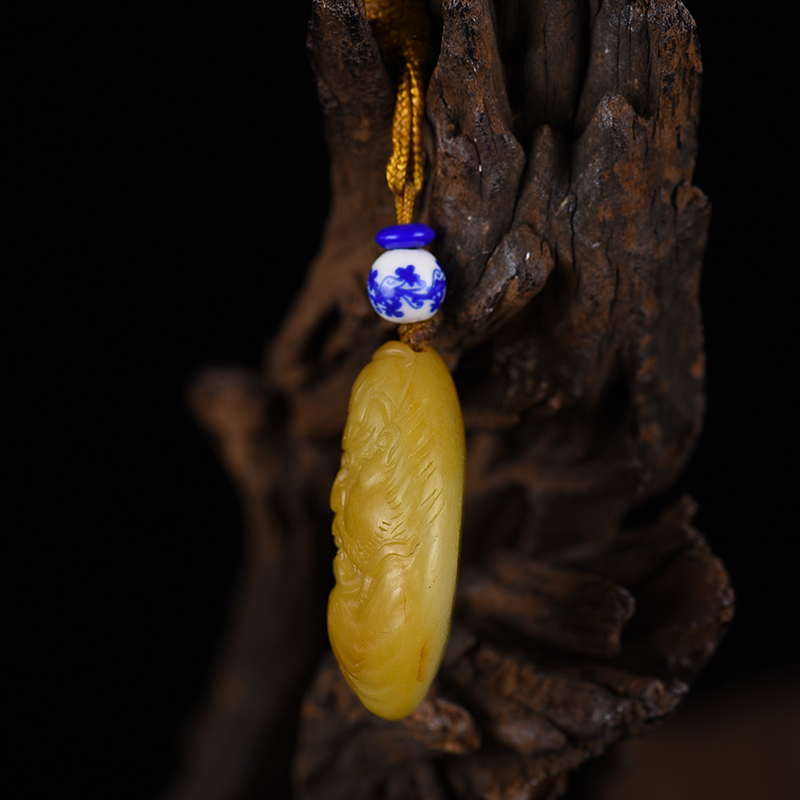 和田玉钟馗吊坠-红掌柜