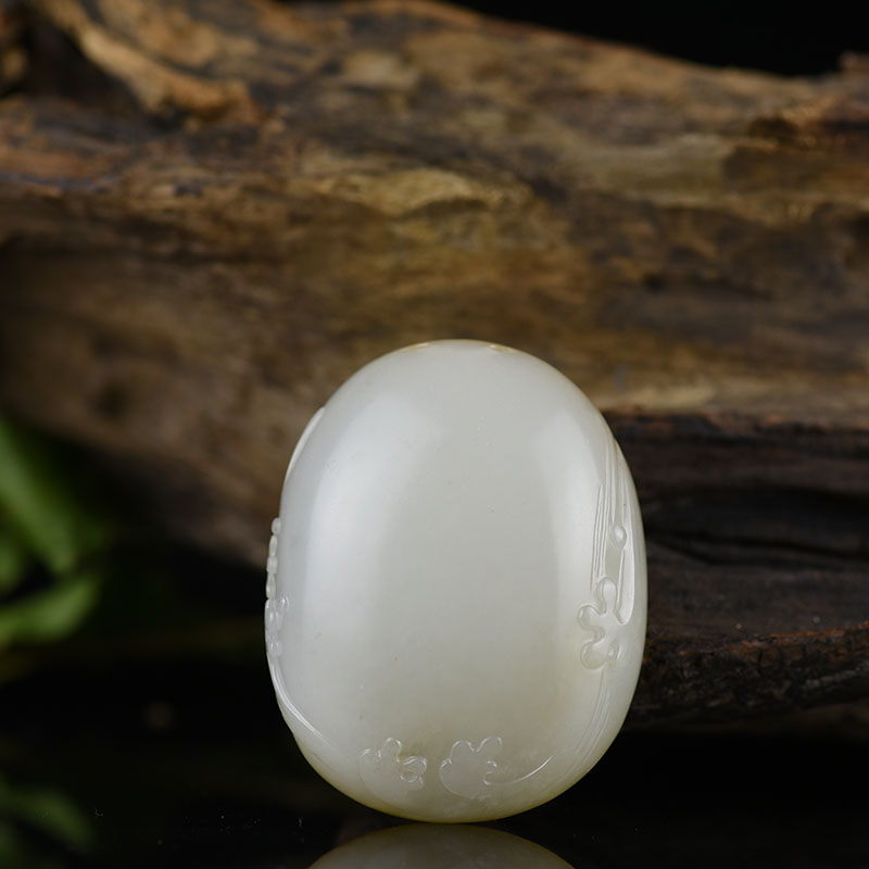 和田玉连年有余吊坠-红掌柜