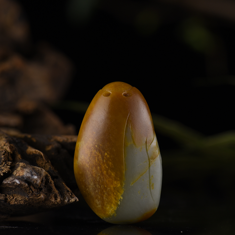 籽料和田青白玉寿星-红掌柜