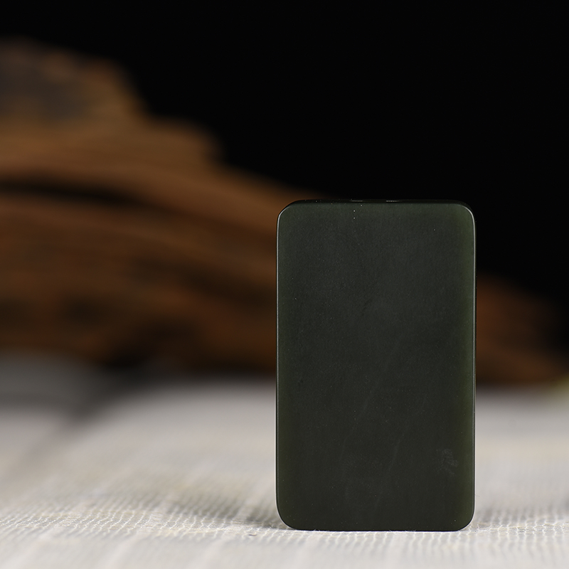 山料和田碧玉普贤菩萨-红掌柜