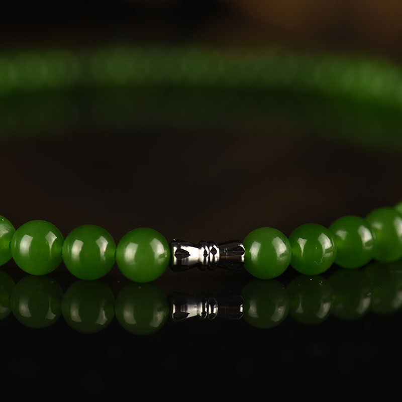 天然和田碧玉项链-红掌柜