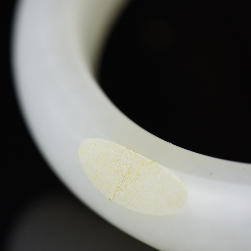 籽料和田玉扁镯-红掌柜