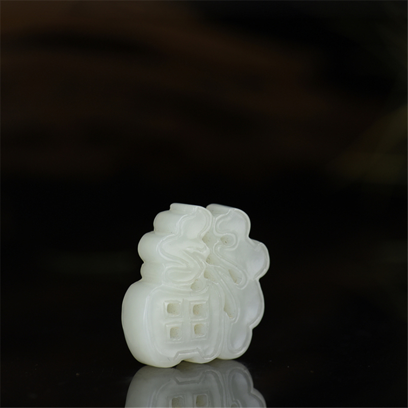 新疆和田玉福字吊坠-红掌柜