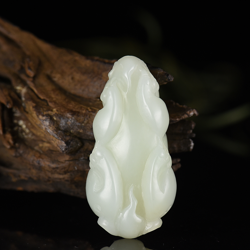 和田玉貔貅吊坠-红掌柜