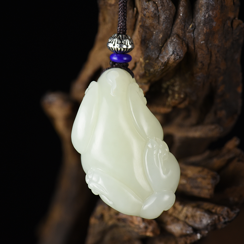 和田玉貔貅吊坠-红掌柜