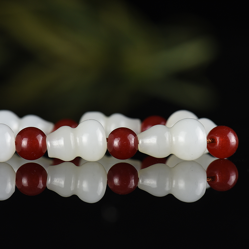 山料和田白玉项链-红掌柜