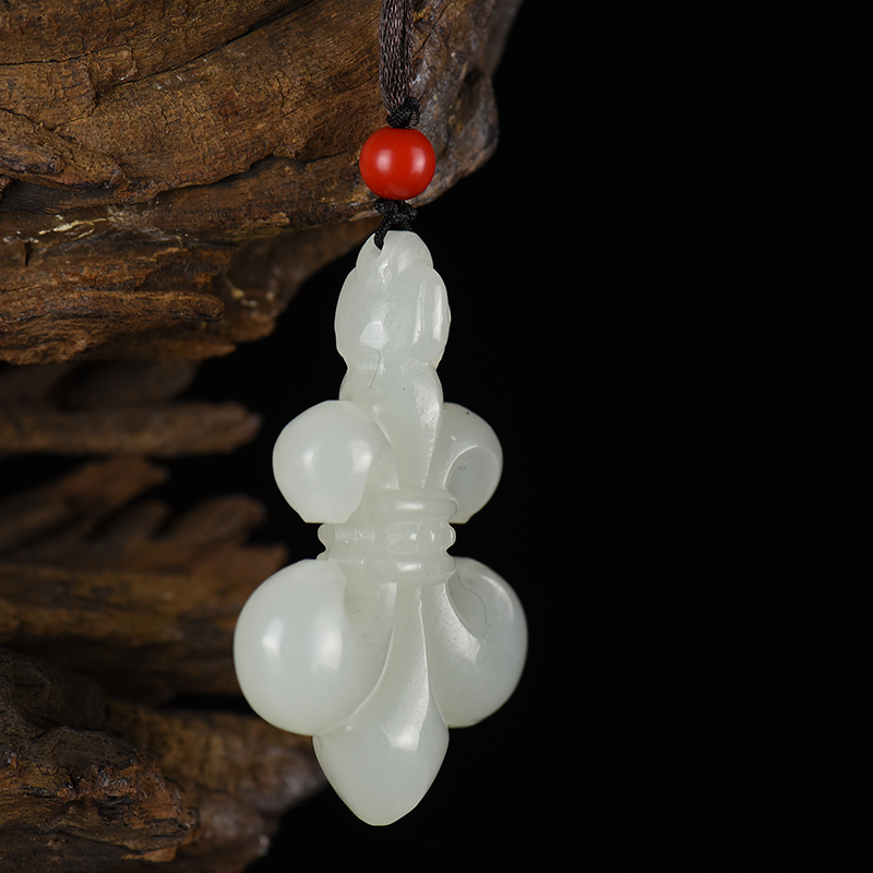 山料和田玉吊坠-红掌柜