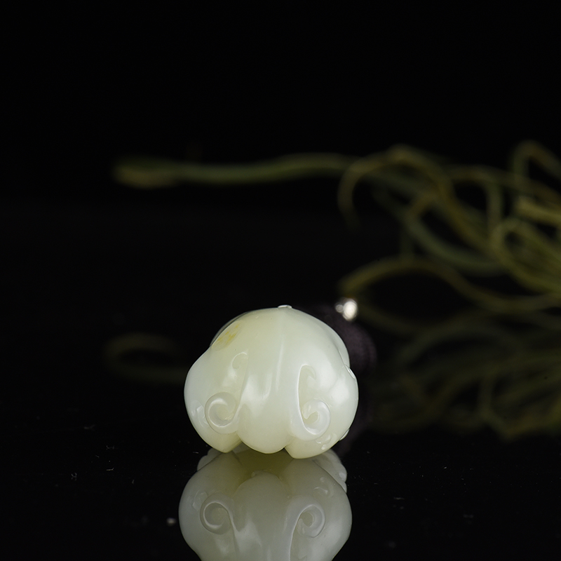 山料和田玉吊坠-红掌柜