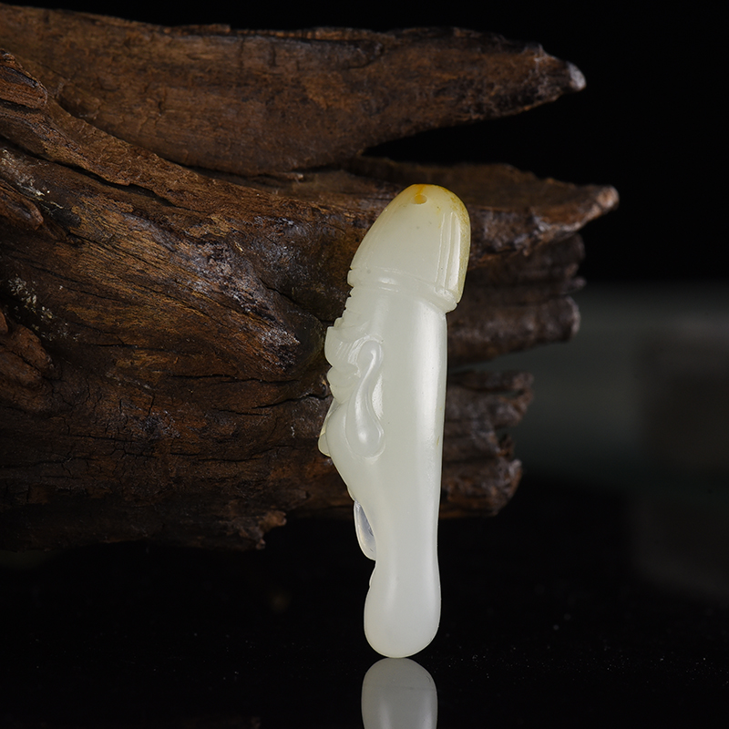 山料和田玉吊坠-红掌柜