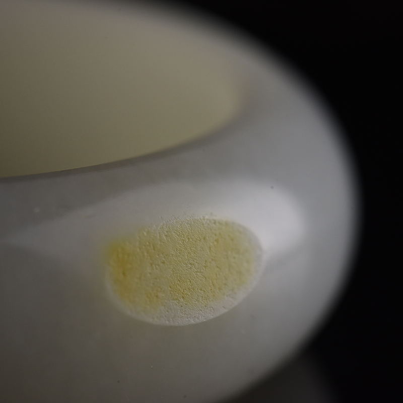 和田白玉扁镯-红掌柜