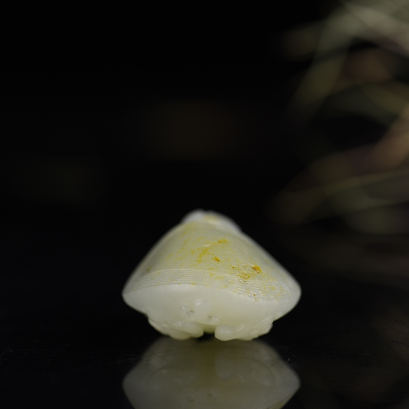 籽料和田白玉吊坠-红掌柜