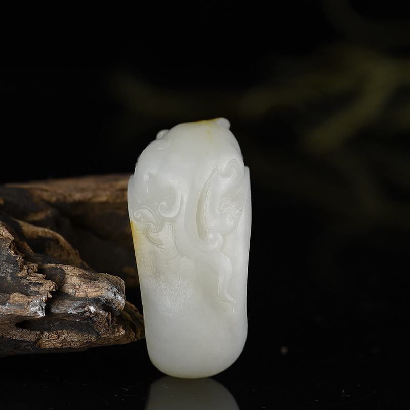 新疆籽料和田玉扳指-红掌柜