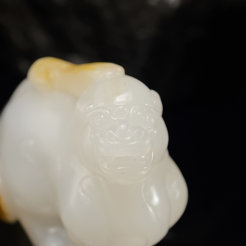 山料和田白玉貔貅-红掌柜