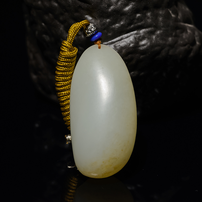 山料和田白玉观音-红掌柜