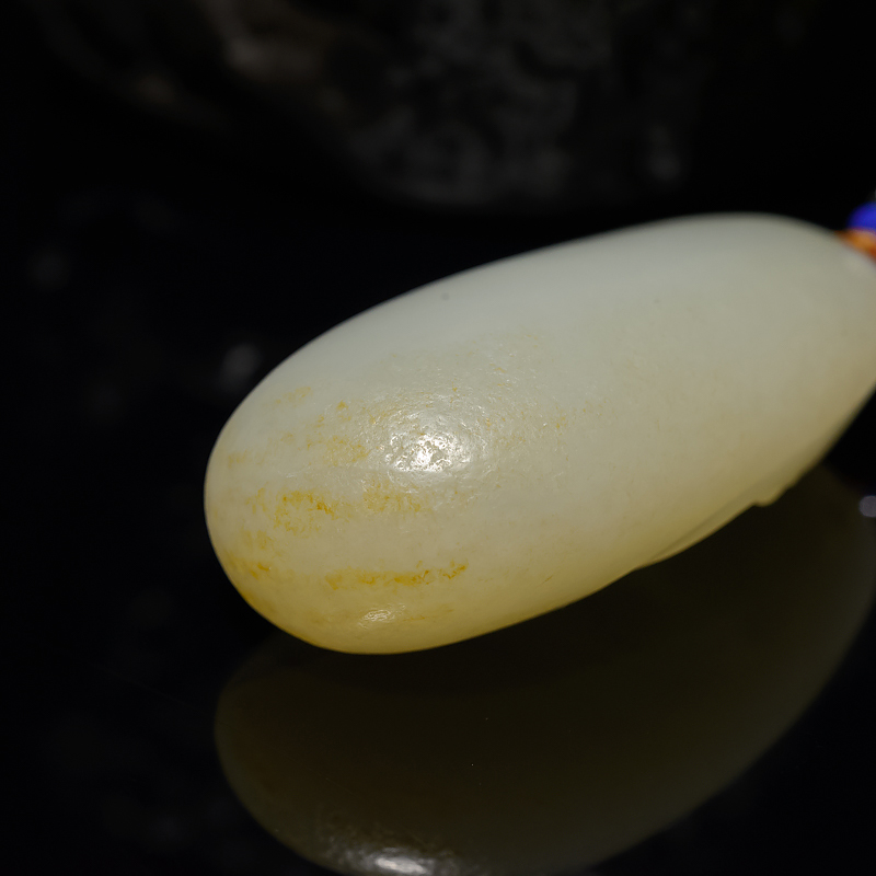 和田白玉观音-红掌柜