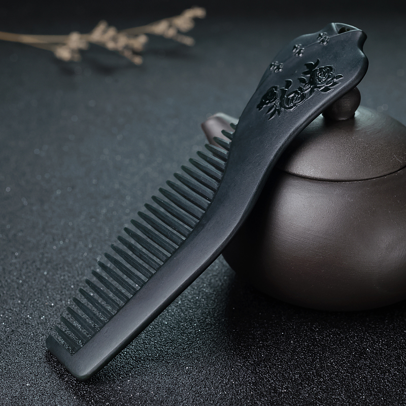 和田青玉梳子-红掌柜