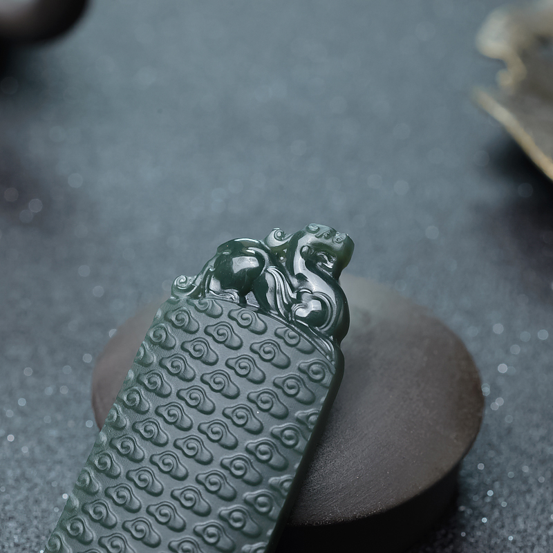 和田青玉貔貅-红掌柜